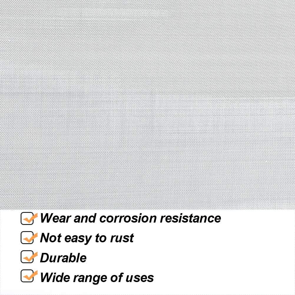 304 Edelstahl Drahtgewebe Edelstahlgewebe 80 Mesh, 30 x 100CM Filtersieb Blatt Filtrationstuch