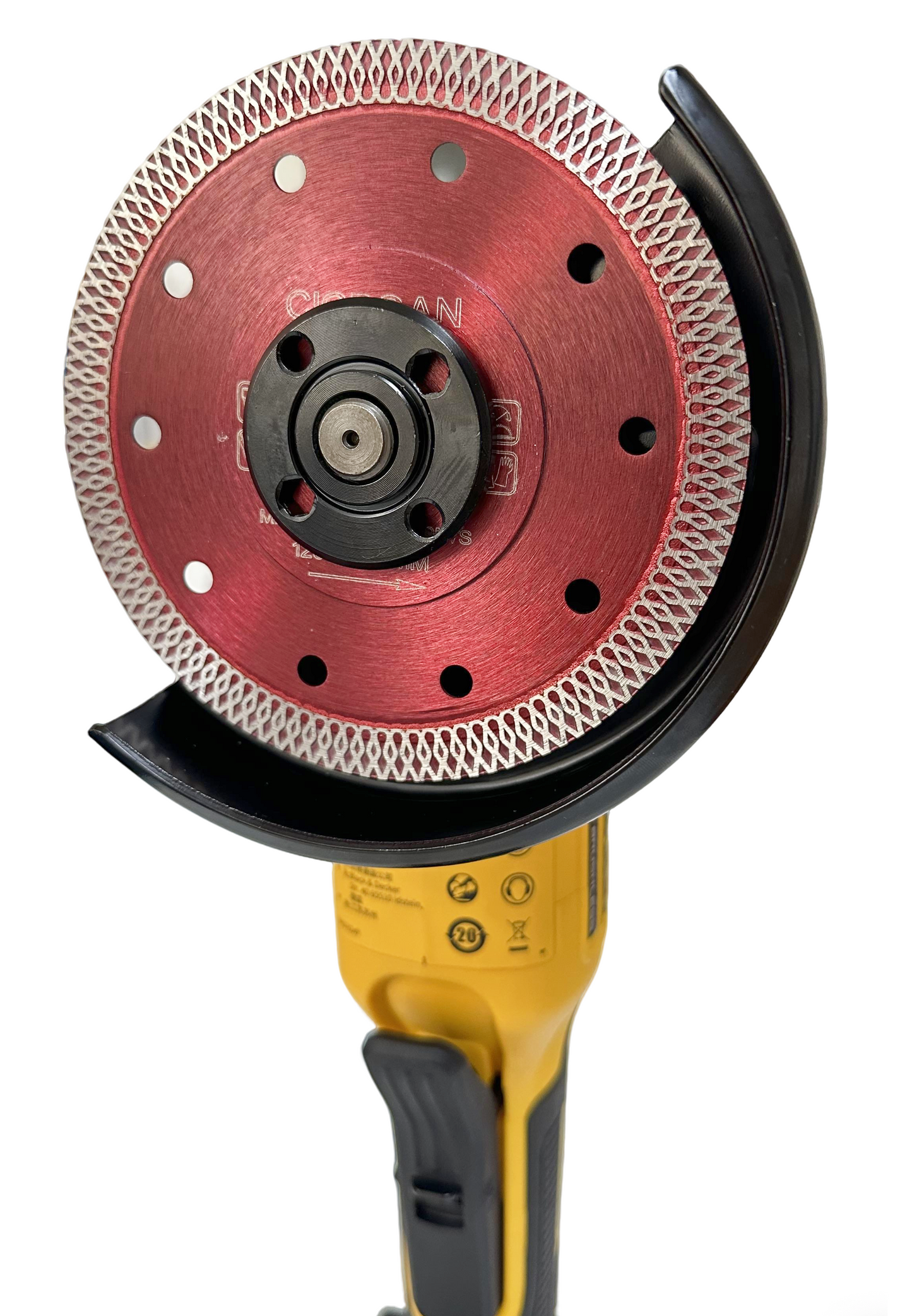 Diamanttrennscheibe 2x 125mm fliesen, Diamantscheibe feinsteinzeug, Trennscheibe, Extra Dünne flexscheibe for tiles, stein, Trockenschnitt/Nassschnitt - in Profi Qualität, Concrete disc